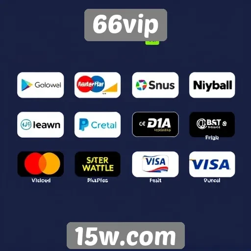 Plataformas de pagamento disponíveis no 66vip